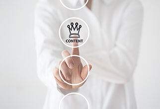 image of a content marketing consultant