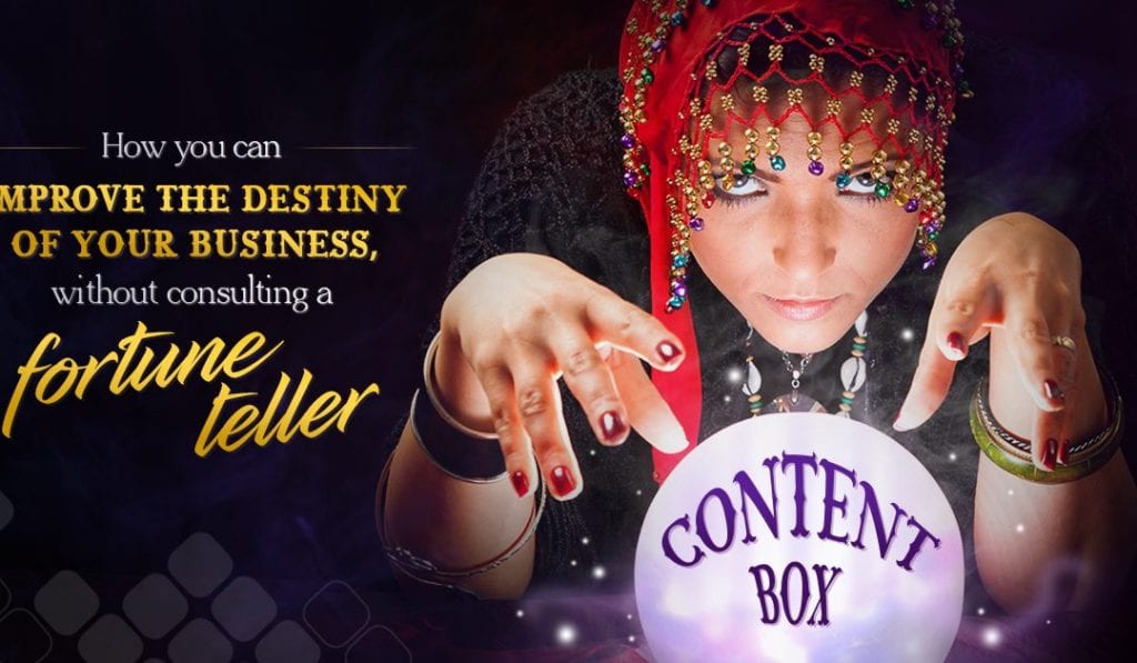Business Marketing Success needs no crystal ball as depicted in this image