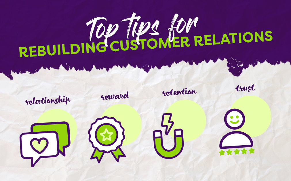 Top Tips for Rebuilding Customer Relations Visual