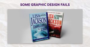 Book cover graphic design fails