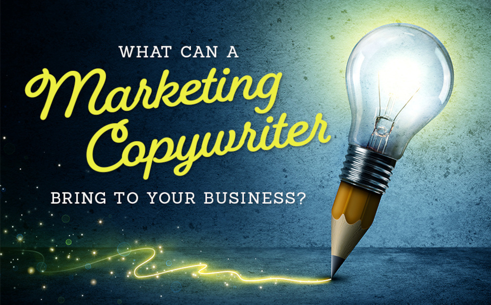 What Can a Marketing Copywriter Bring to Your Business? Conceptual Graphic